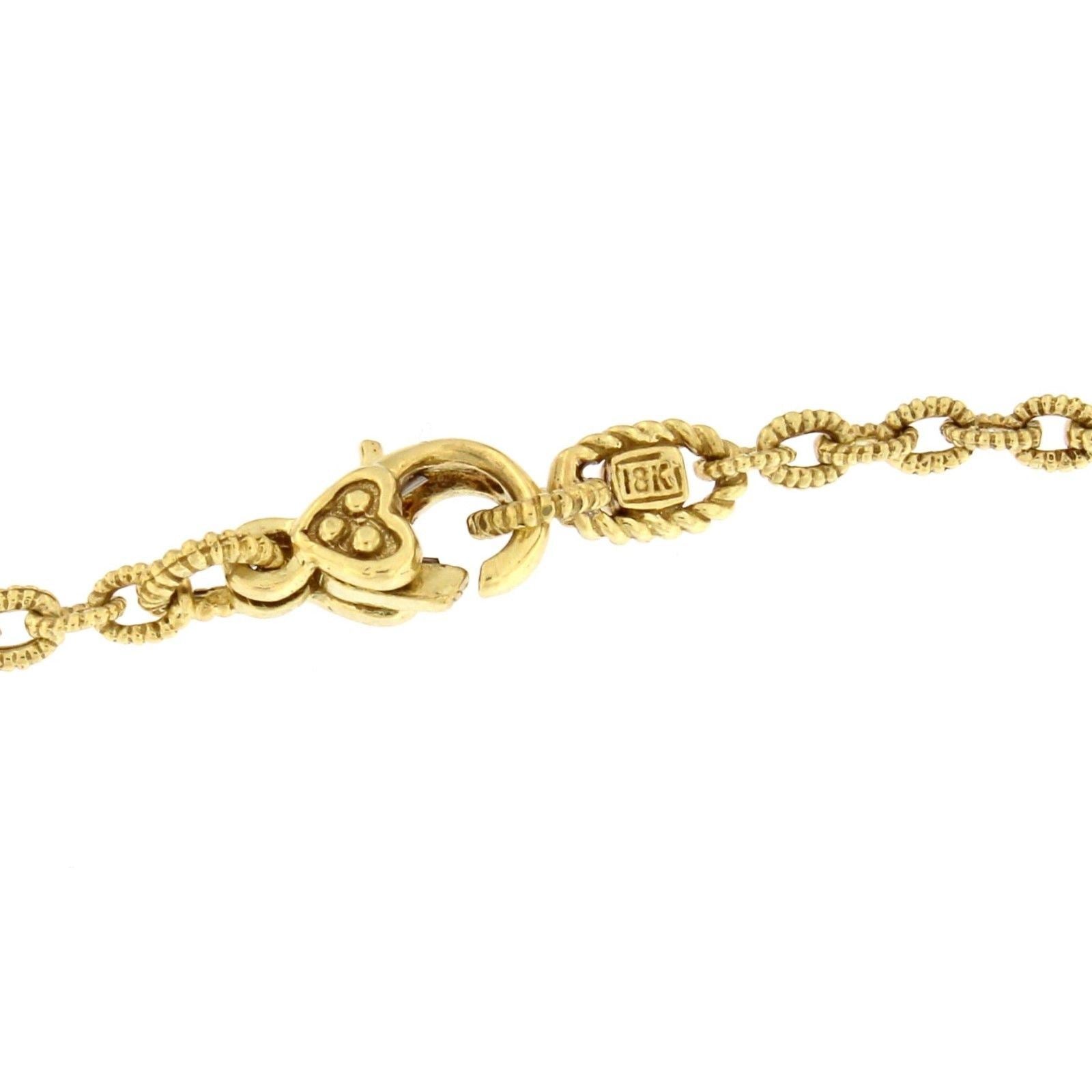Ever Blossom Necklace, Yellow Gold, Onyx & Diamonds - Jewelry