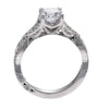 1.00CT Round Diamond Tacori Ribbon Engagement Ring Setting 18k White Gold $4990