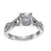 1.00CT Round Diamond Tacori Ribbon Engagement Ring Setting 18k White Gold $4990