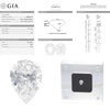 1.01CTW G VS2 GIA Pear Brilliant Cut Engagement Ring Loose Diamond 2203389373