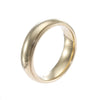 Mens Classic Comfort Milgrain Eternity Wedding Band Ring Solid 14k Yellow Gold US8.00
