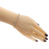 Fire Opal Diamond Bangle Bracelet 14k Yellow Gold 1.96CTW 7.0" inches 15.4g