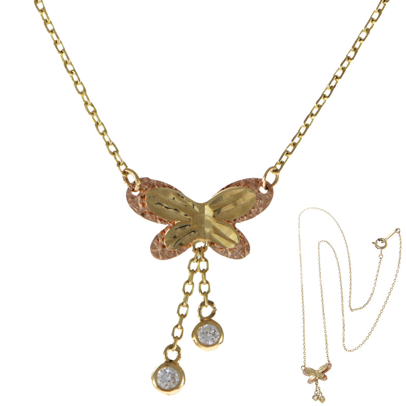 Louis Vuitton Pave Diamond Necklace Pendant 18K Rose Gold 0.05