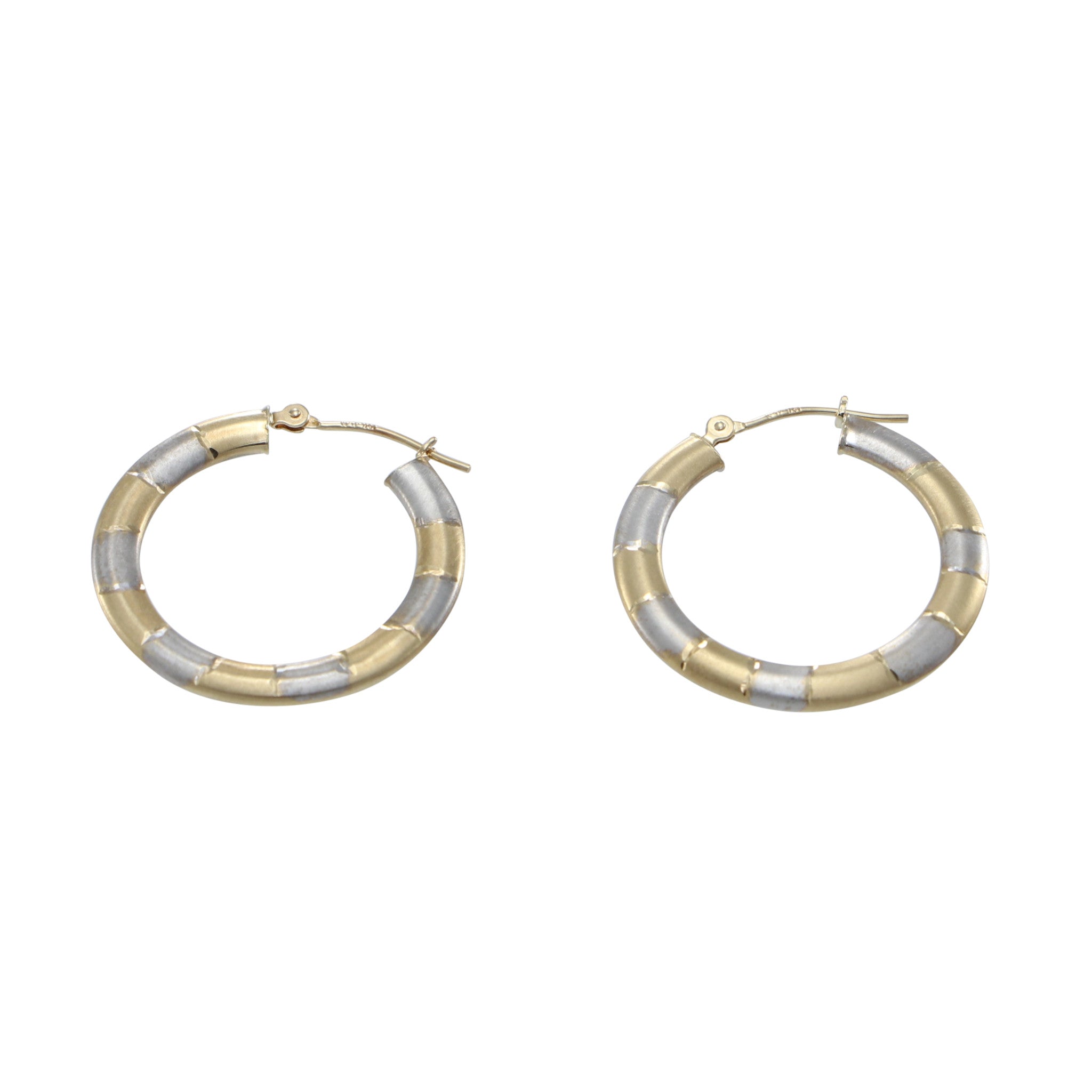 Medium Size Gold Hoop Earrings | eBay