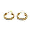 Womens Huggie Hoop Earrings 22k Yellow Gold Fine Vintage Estate Comfortable