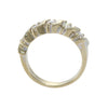 1.00CTW Round Diamond Wedding Band 14k Yellow Gold Ring Wide 5 Stone Wide 6.00