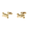 Tiffany & Co. Twisted Rope Cufflinks 18k Yellow Gold Leverback 20x11mm 13.4g