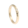 Tiffany & Co. Elsa Peretti Diamond Band Stacking Ring 18k Yellow Gold $850 US6