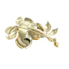 Vintage Tiffany & Co. Large Flower Brooch Pin 14k Yellow Gold 57x37mm 12g