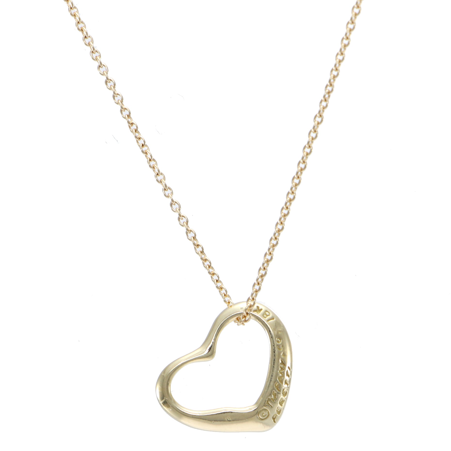 Tiffany & Co. Interlocking Hearts Pendant Necklace (18ct gold) – Heritage  Jewellery Co