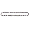 Womens Mariner Chain Link Bracelet 14k White Gold 4mm 7.25inches 4.3g