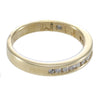 Round Cut Diamond Womens Wedding Band Ring 10k Yellow Gold 0.24ctw US 6.75 3mm