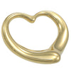 Womens Tiffany & Co. Elsa Peretti Large Open Heart Necklace Pendant 18k Gold