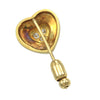 Judith Ripka Solid 18k Yellow Gold .15ctw Diamond Brooch Tie Pin