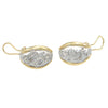 14k Yellow White Gold 0.15ctw Diamond Pave Moon Star Sun Clip Earrings